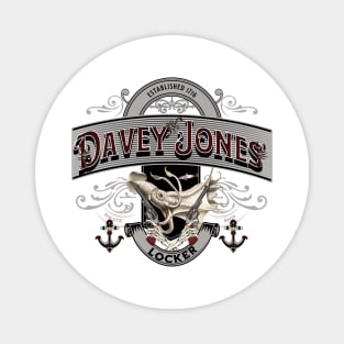 Davey Jones Locker Pirate Ship Magnet